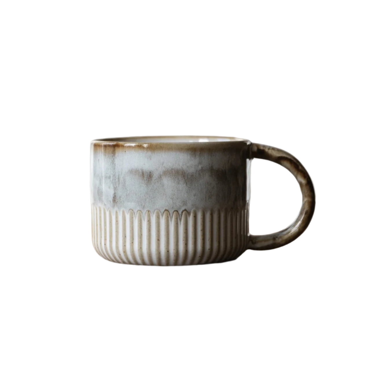 14 oz. Stoneware Mug with Crimped Bottom