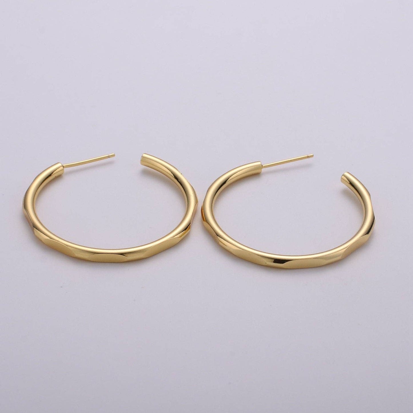 Gold Hoop Earring Minimalist