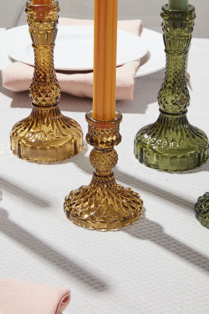 Gillian Candlestick Amber S