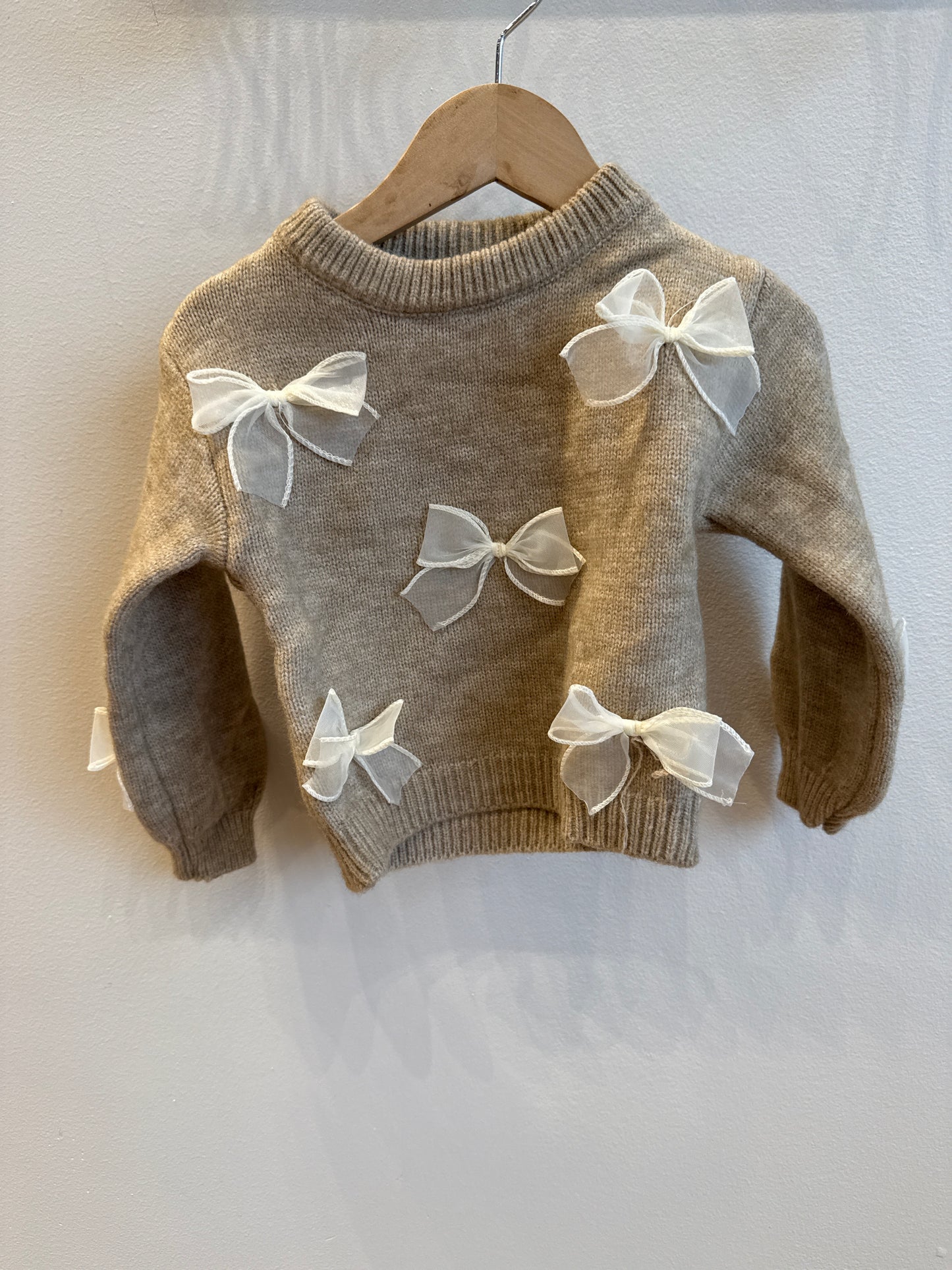 Bow Toddler Sweater