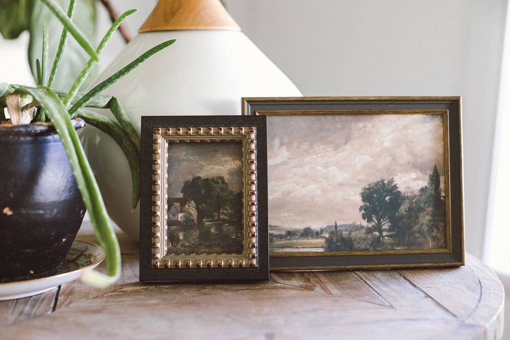 The Fisher's House Framed Antique Art