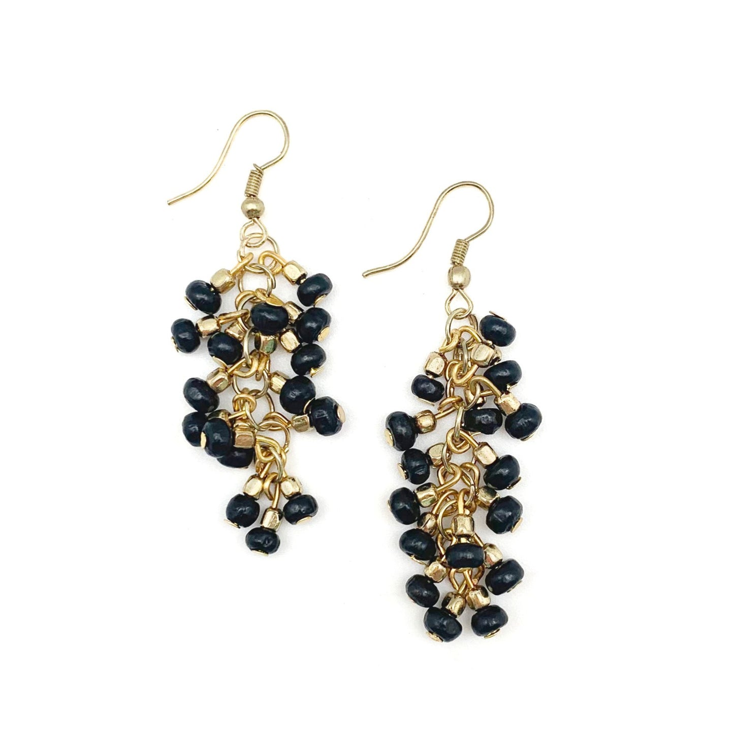 Drop Cluster Earrings