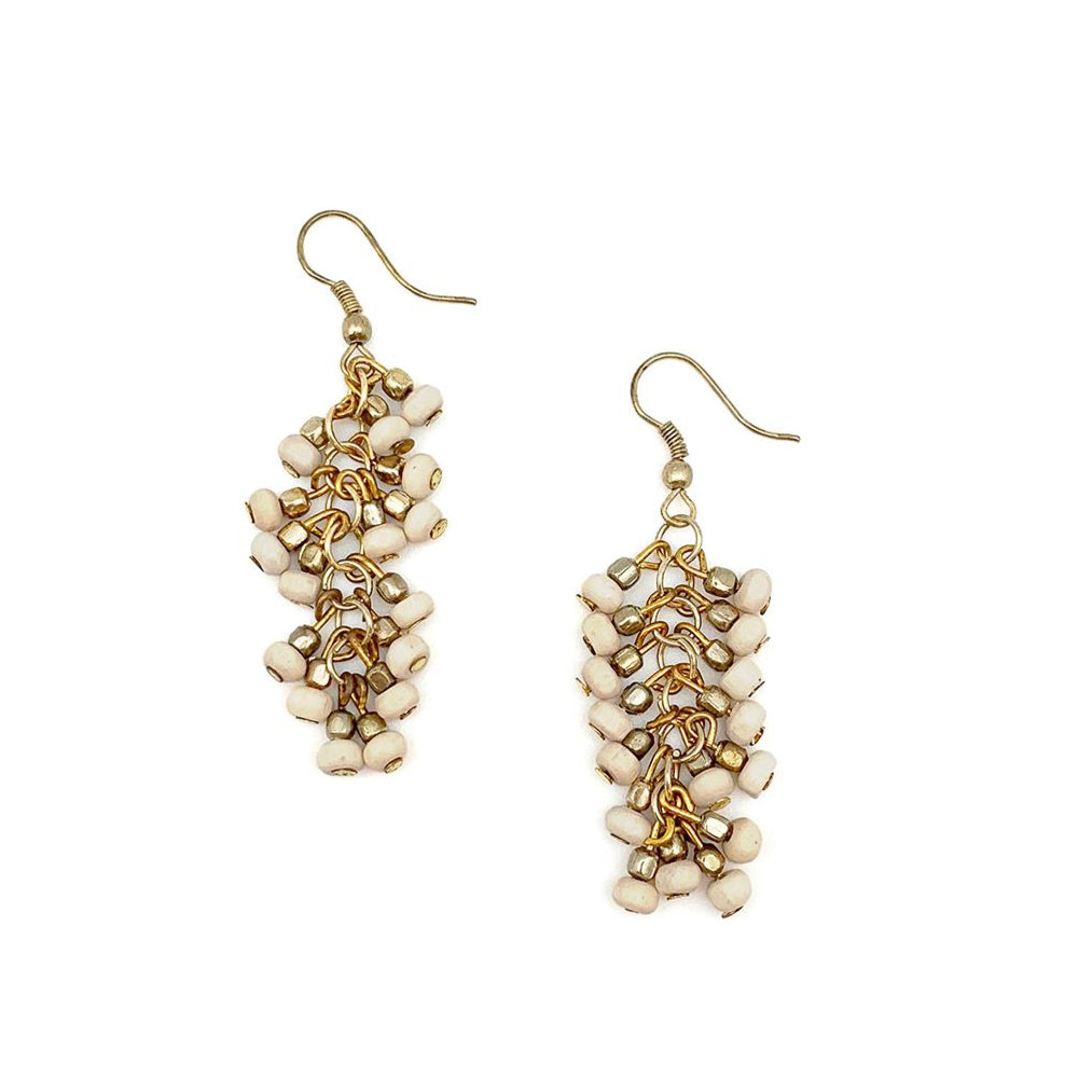 Drop Cluster Earrings