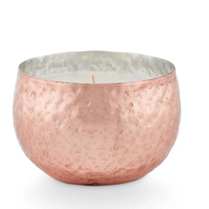 Woodfire Illume Brass Candle