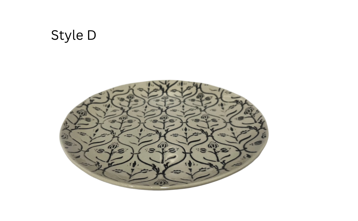 B&W Pattern Plate