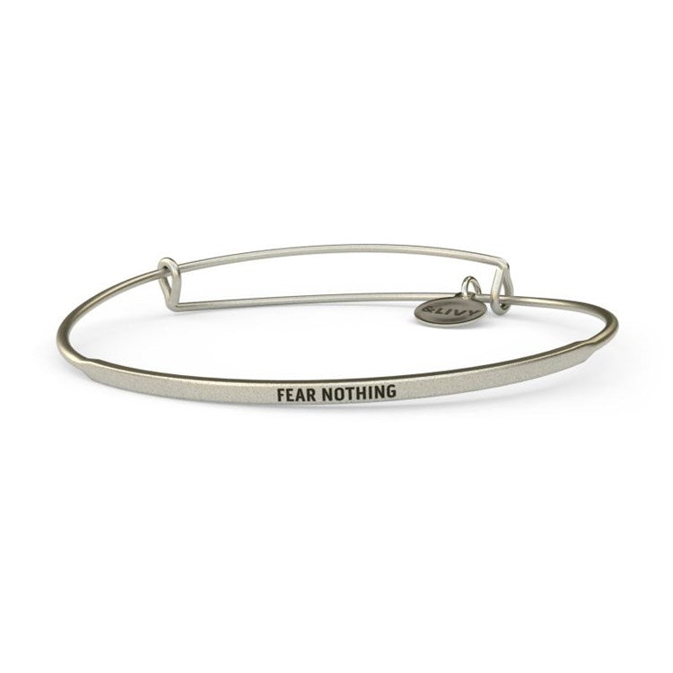 Fear Nothing - Antique Silver