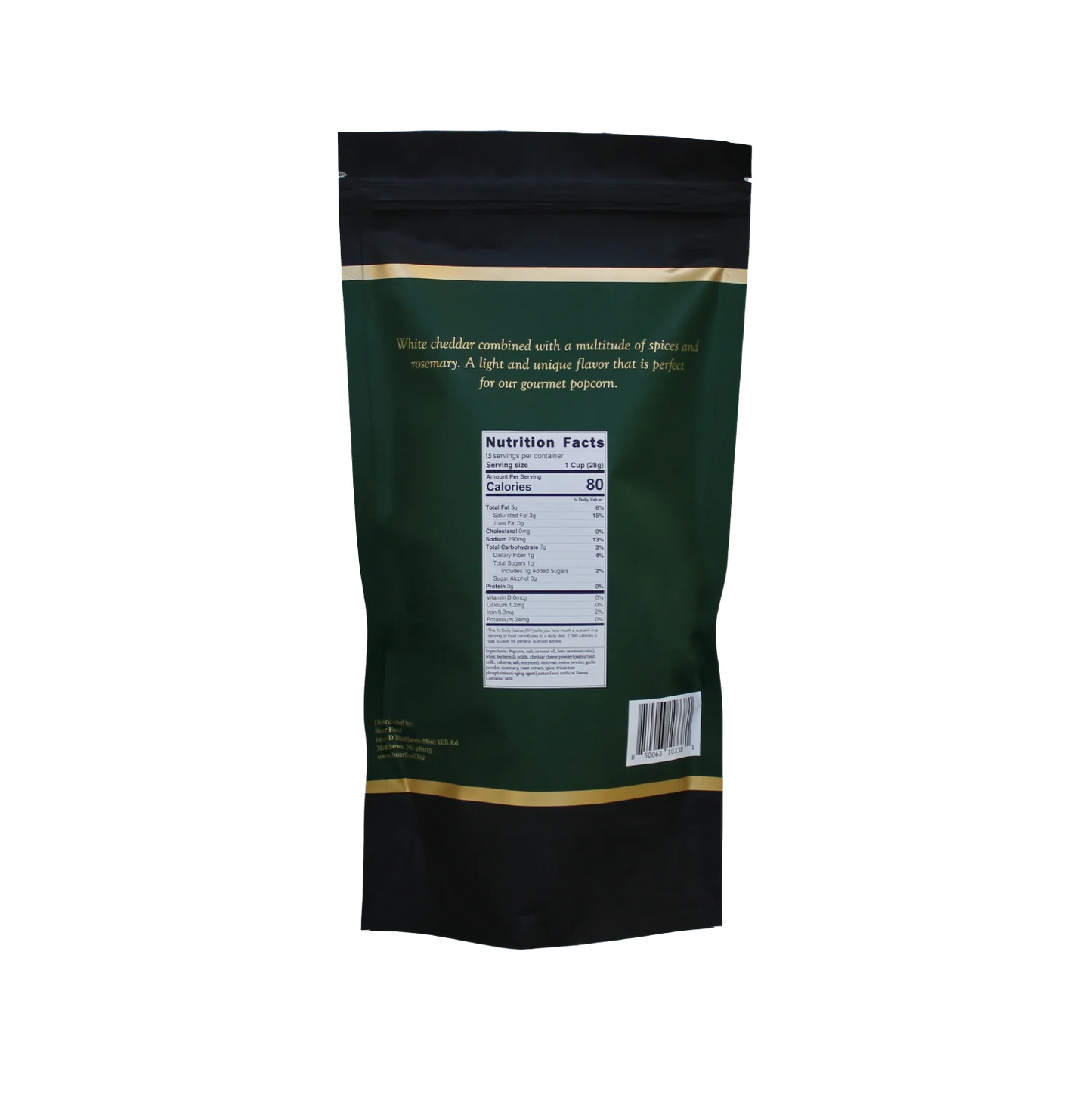 Cheddar Rosemary Popcorn