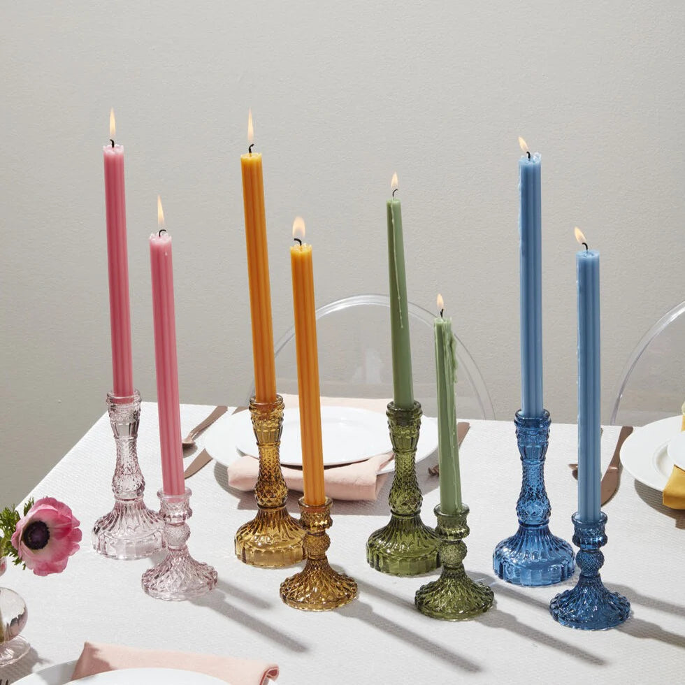 Gillian Candlestick Green