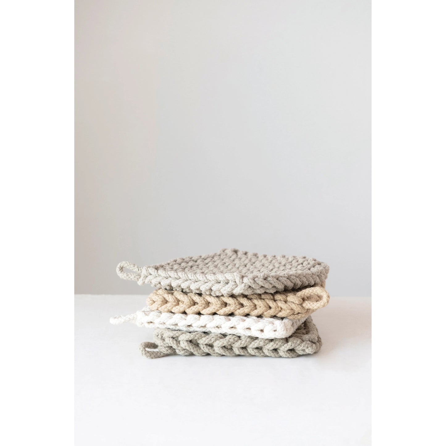 Cotton Crocheted Pot Holders