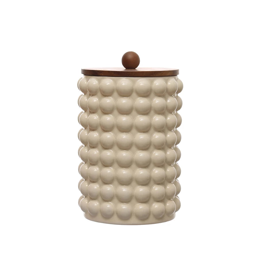 Stoneware Canister Large