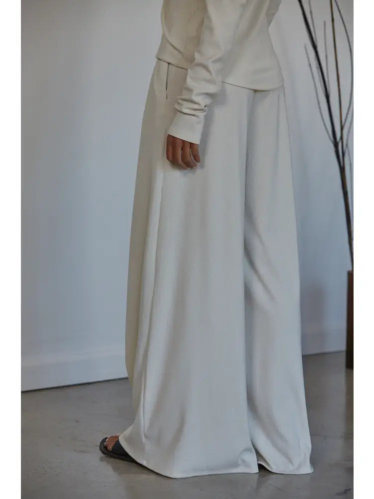 AVELINE PANTS, Cream