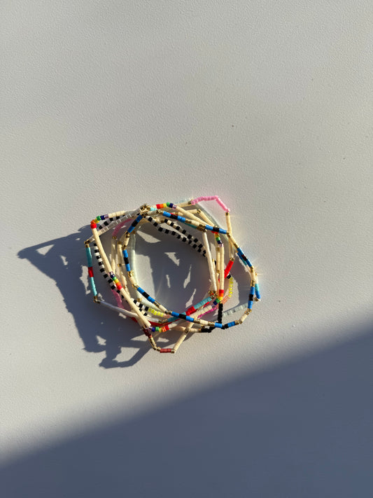 Tiny Bead Bracelet Set