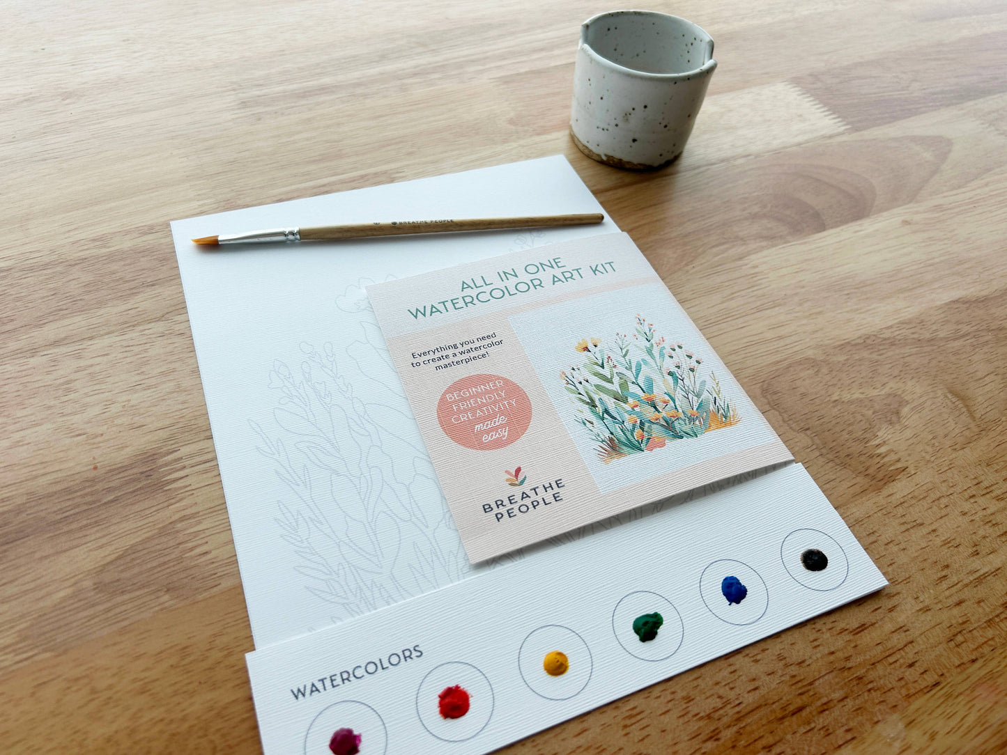 All-In-One Watercolor Paint Set - Desert Bloom
