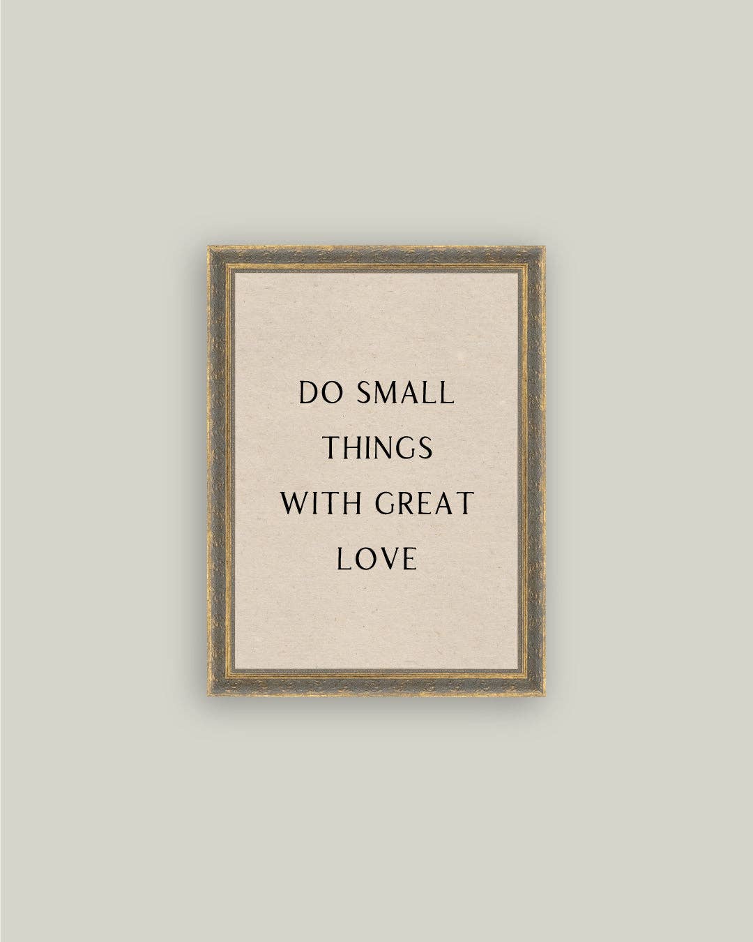 Do Small Things