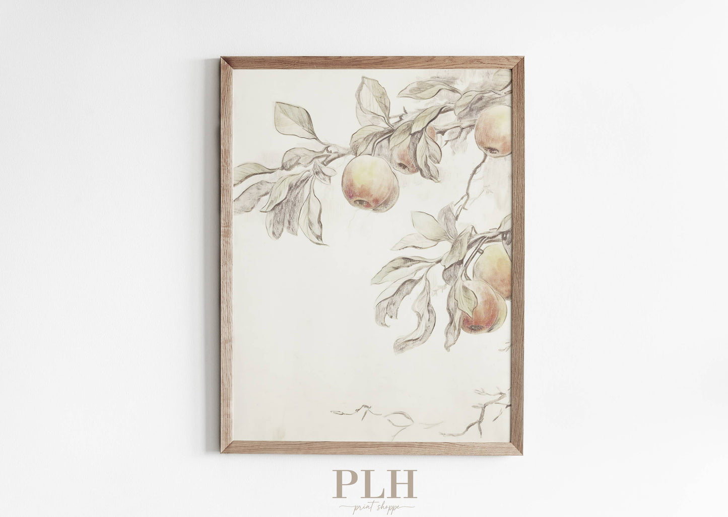 Premium Peach Art Print (not framed)