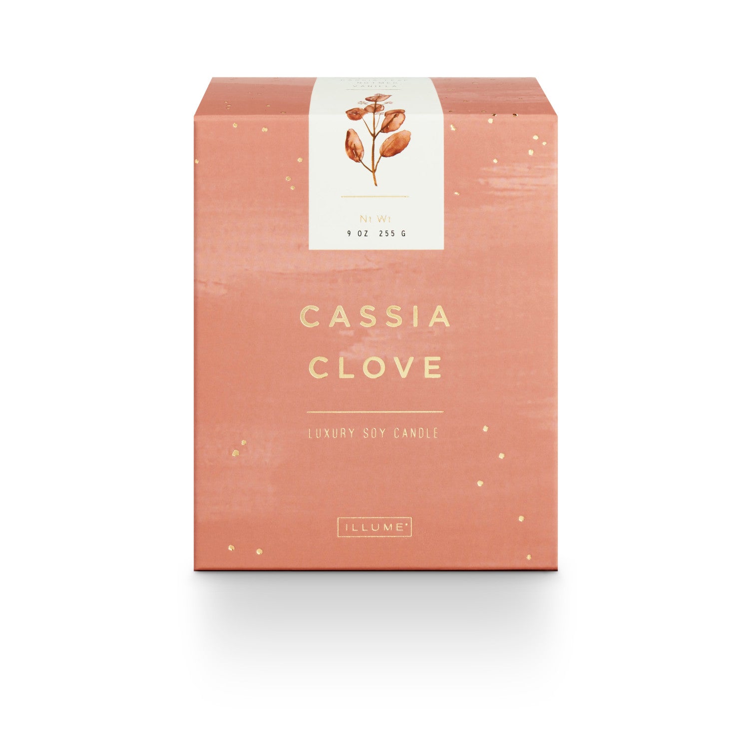 Cassia Clove Small Luxe Sanded Mercury Glass Candle