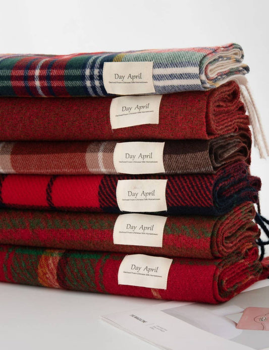 Plaid Daily Scarf