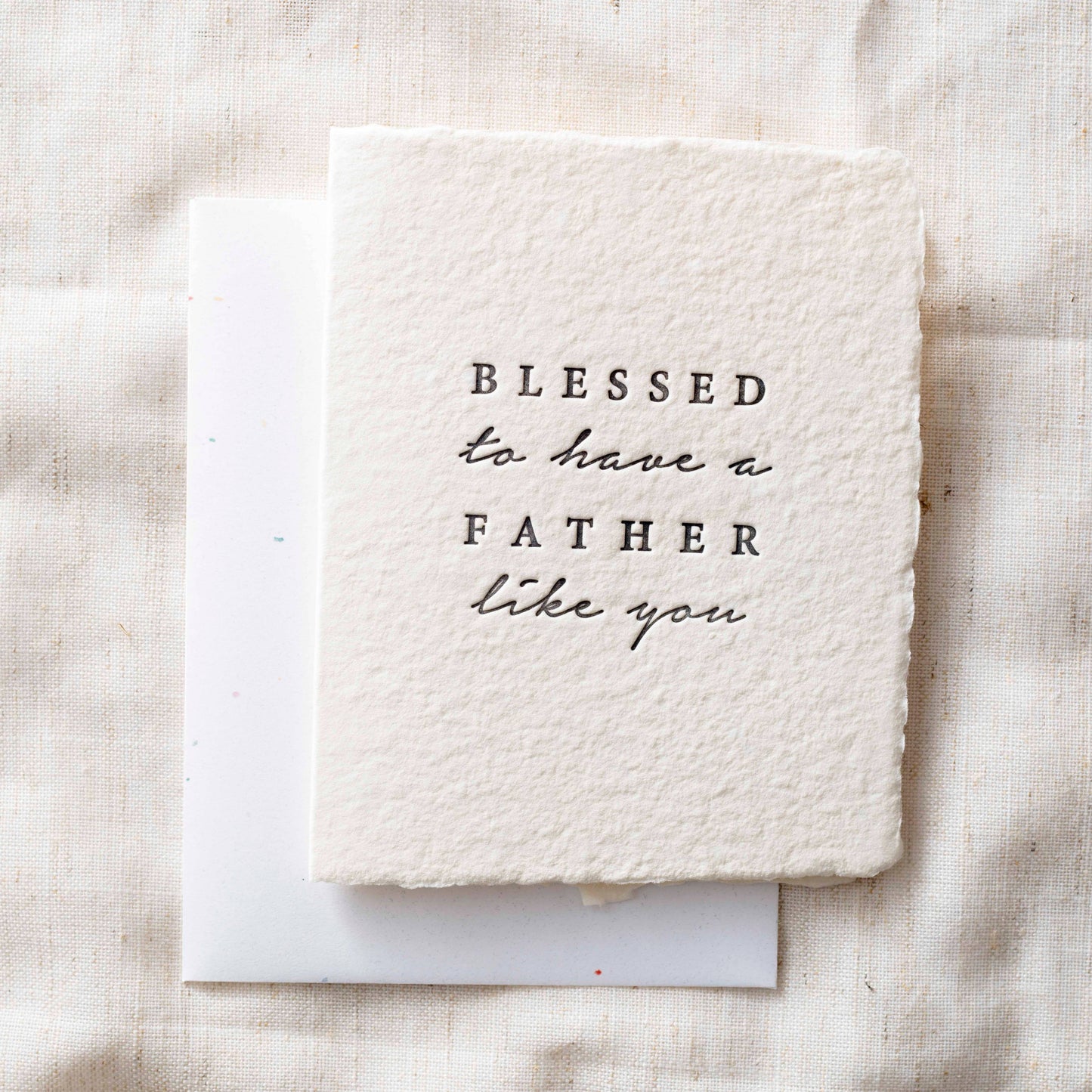 Blessed to have a Father like you | Father's Day Card