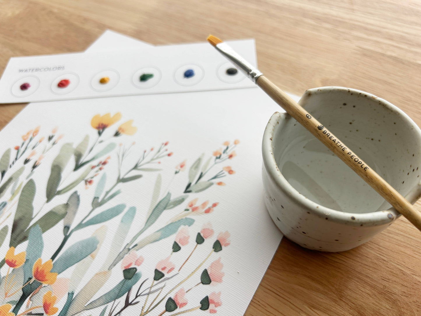 All-In-One Watercolor Paint Set - Desert Bloom