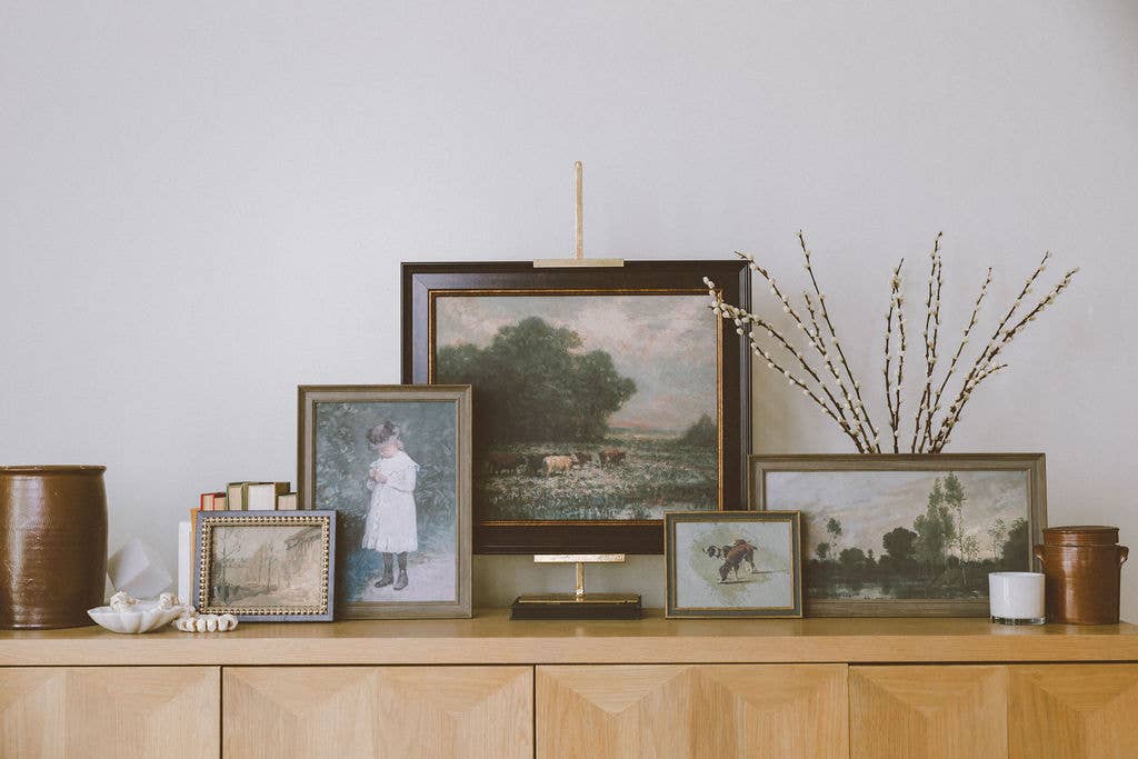 Alders Framed Antique Art