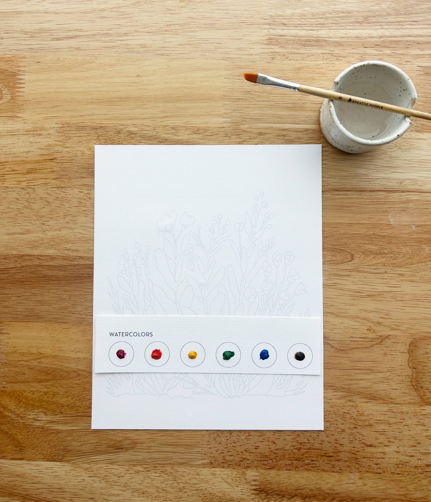 All-In-One Watercolor Paint Set - Desert Bloom