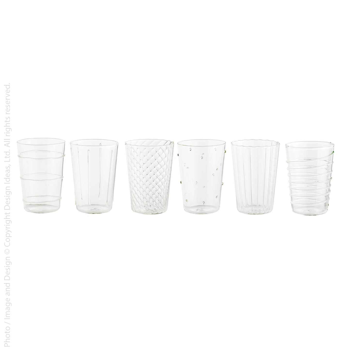 Livenza drinking glasses 10oz S/6