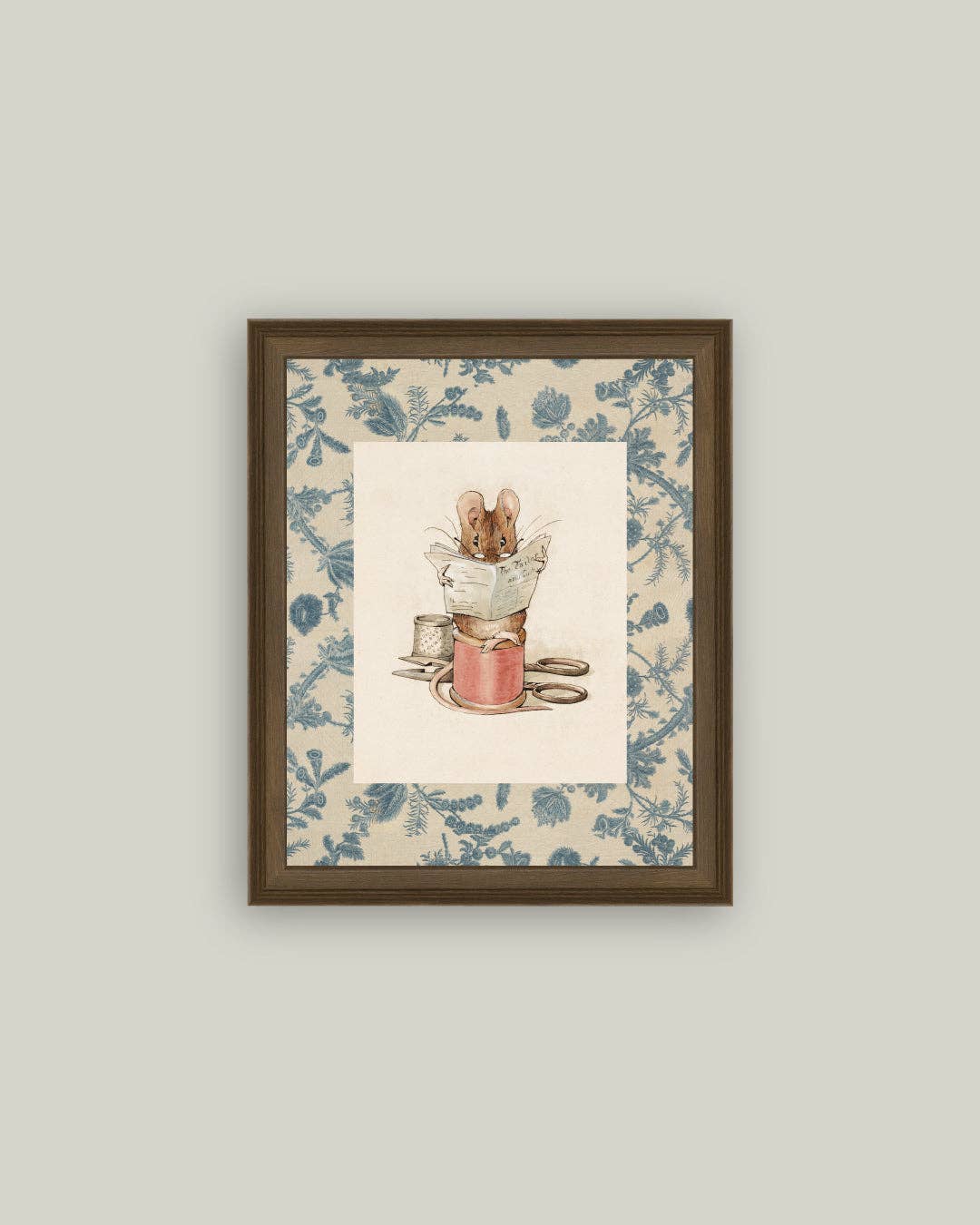 The Tailor of Gloucestor Framed Antique Art