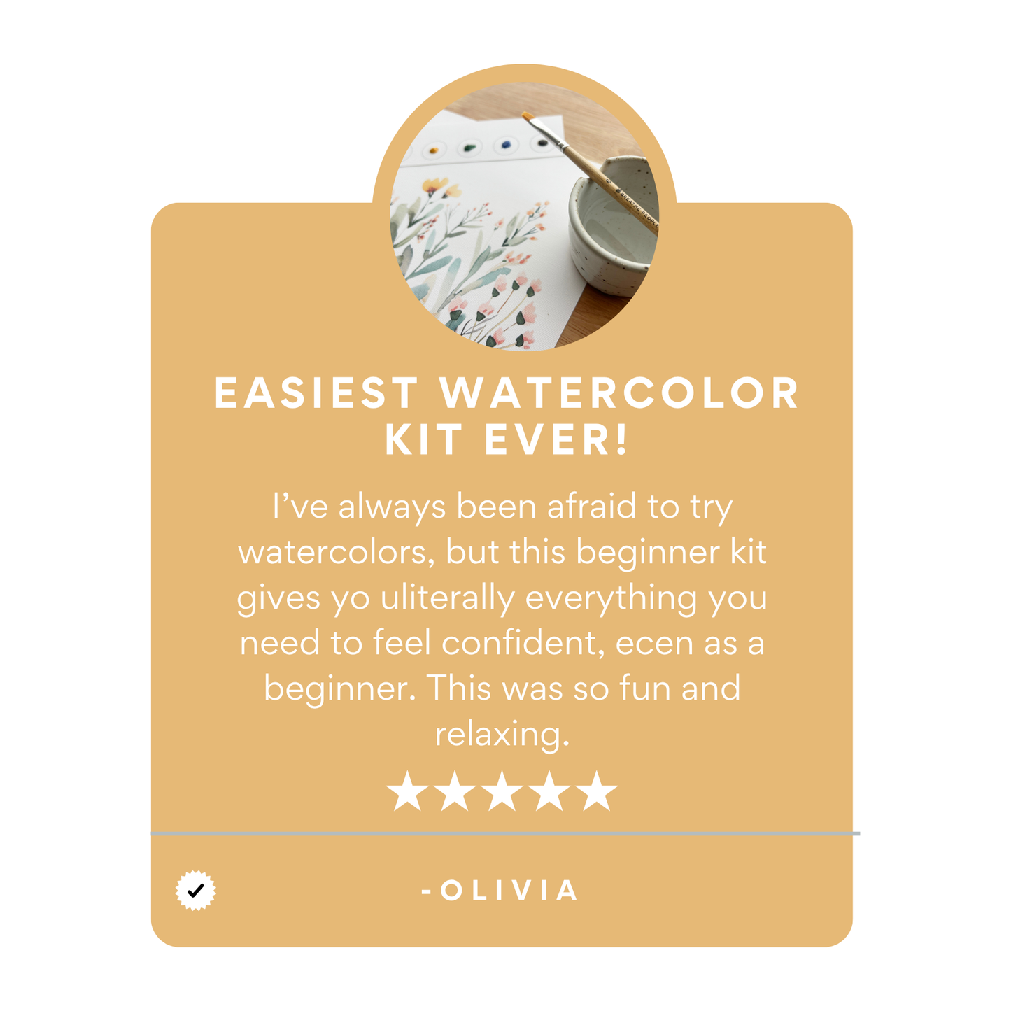 All-In-One Watercolor Paint Set - Desert Bloom