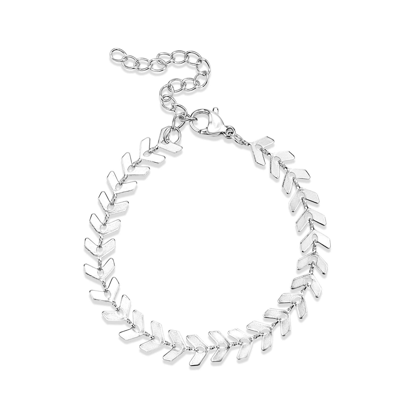 Chevron Chain Bracelet