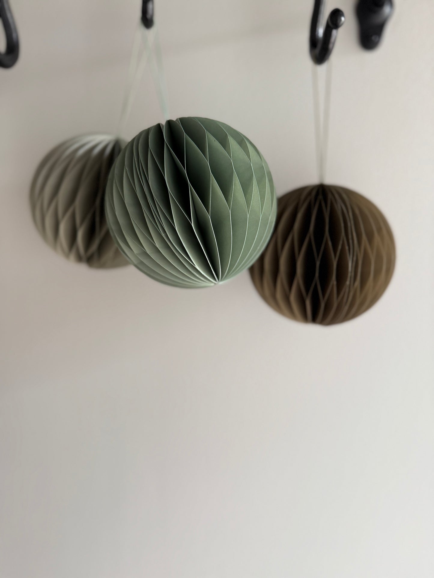 Large Green Honeycomb Ornament