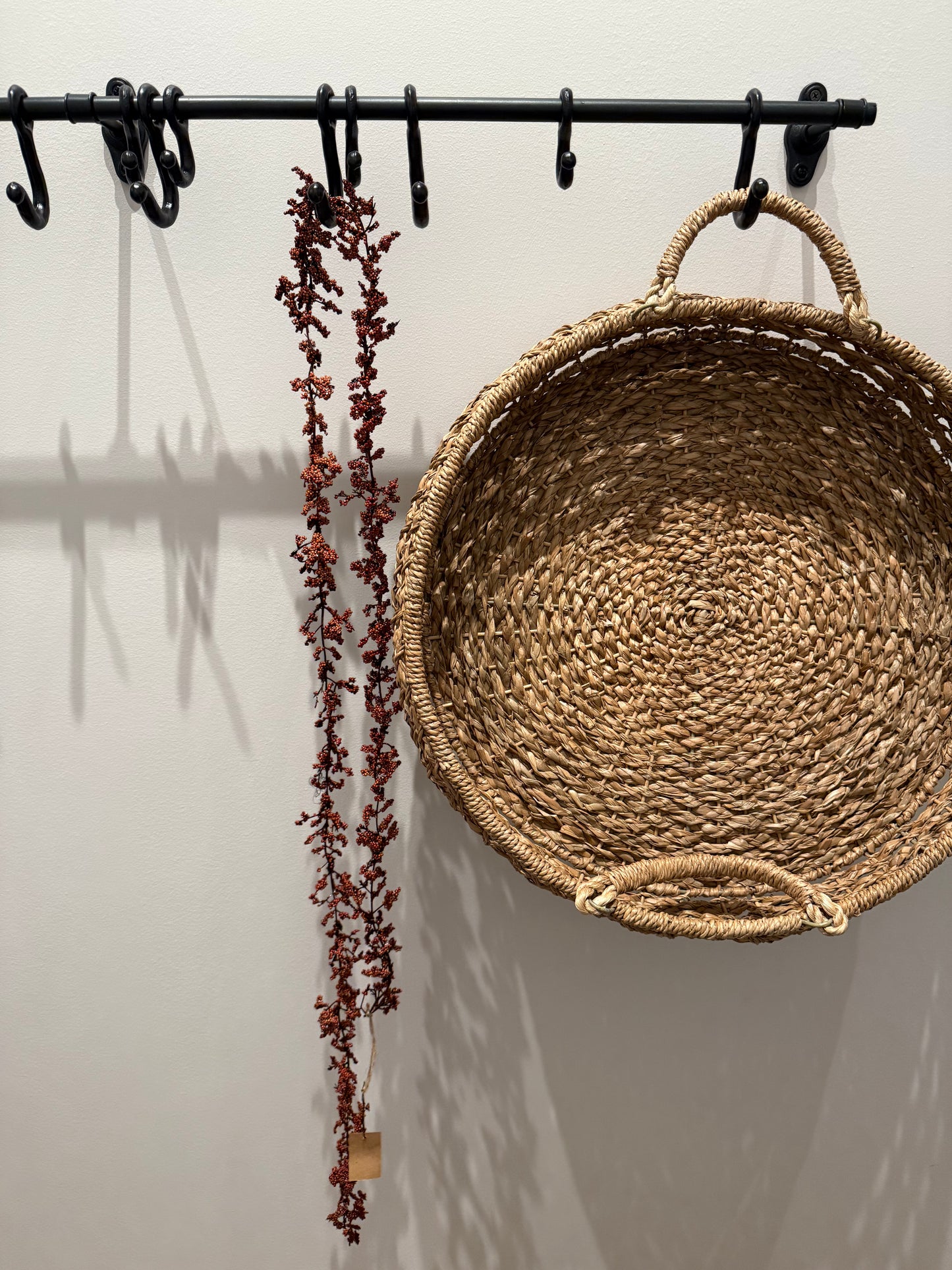 Burnt Orange Foam Bead Garland