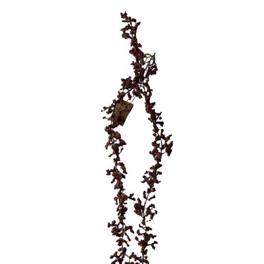 Burnt Orange Foam Bead Garland