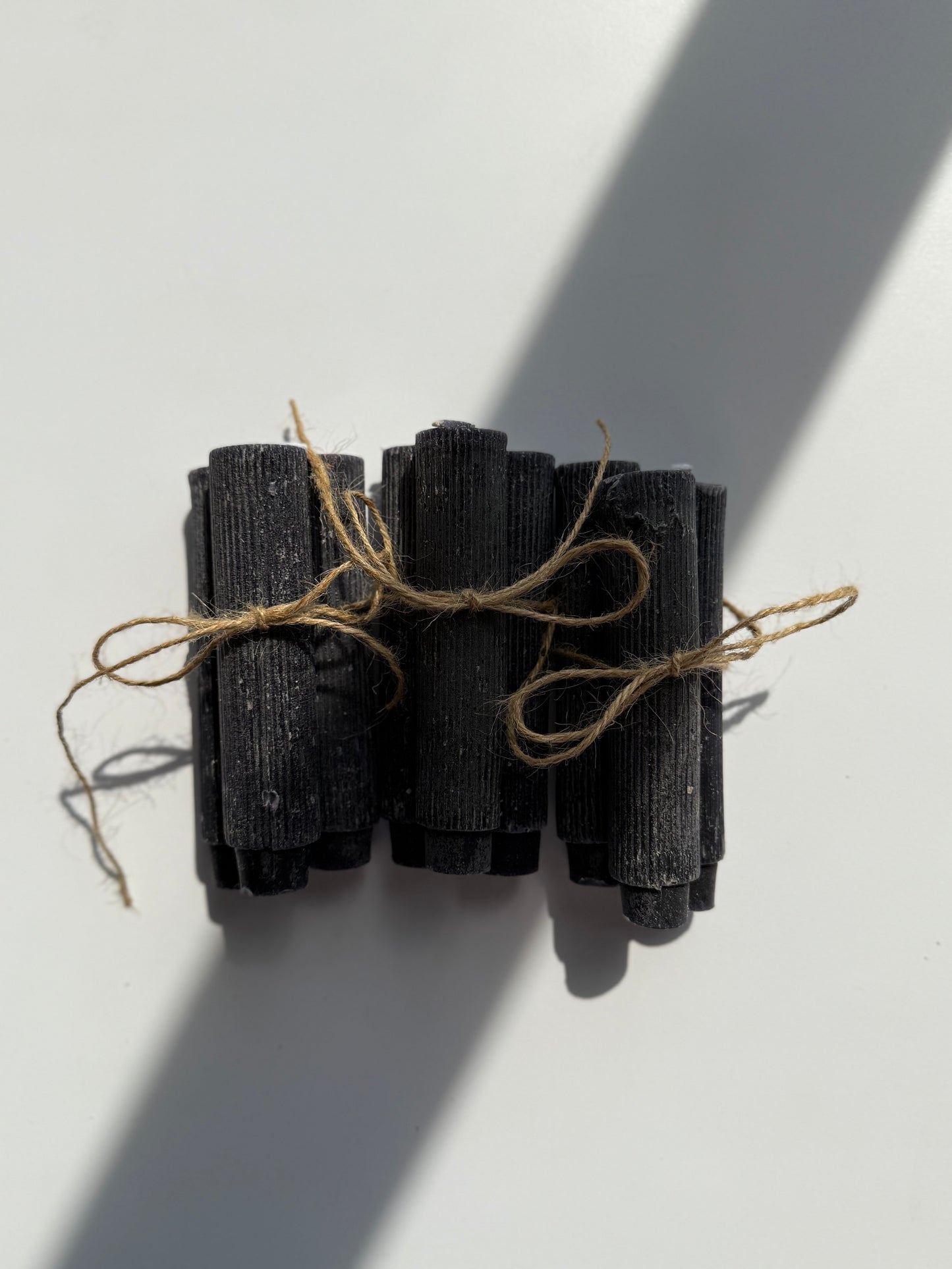Black Taper Set of 3