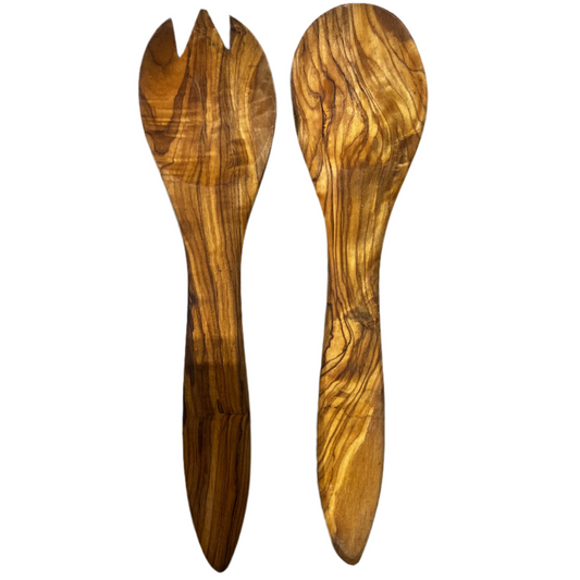 Rustic Wood Spatula Set