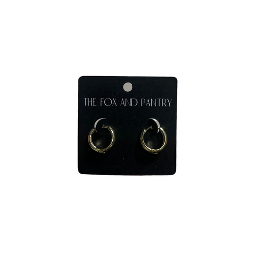 Golden Everyday Hoops (Three Sizes)