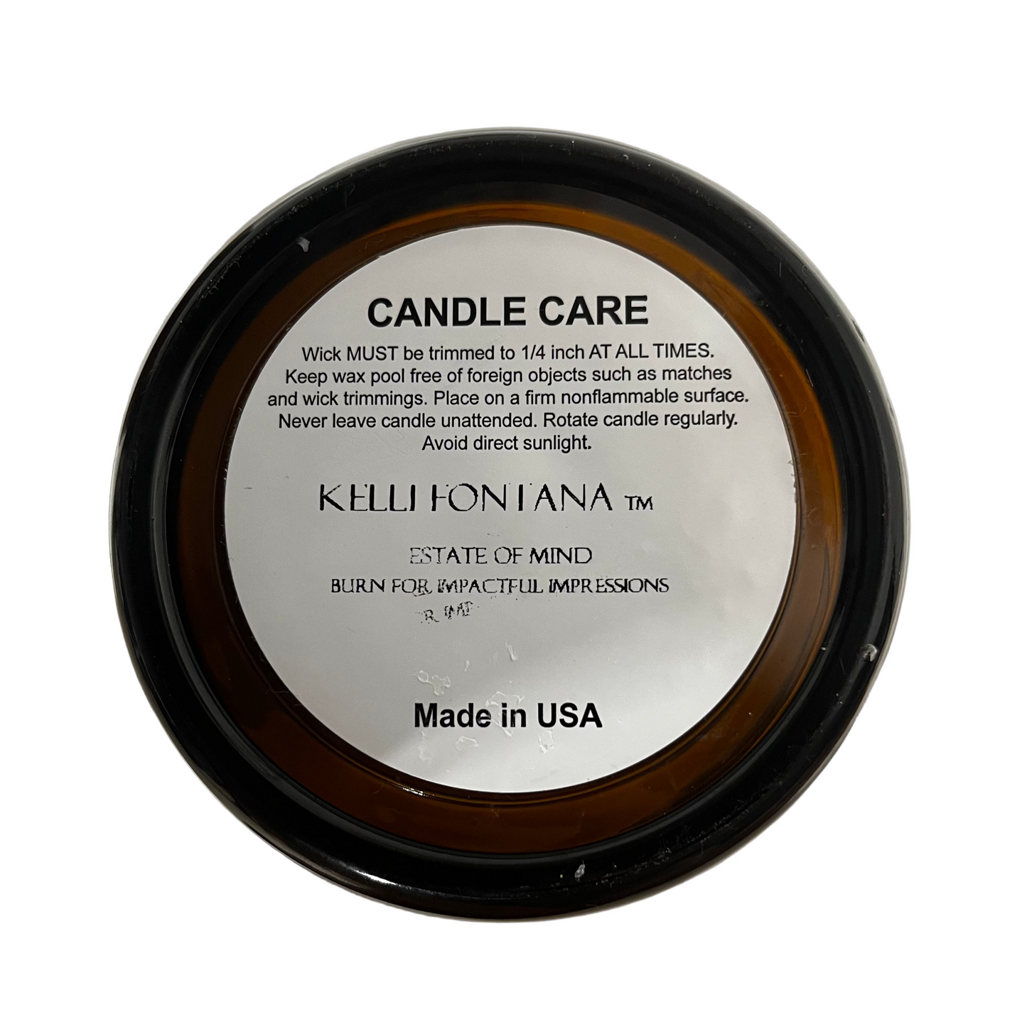 Kelli Fontana Candle