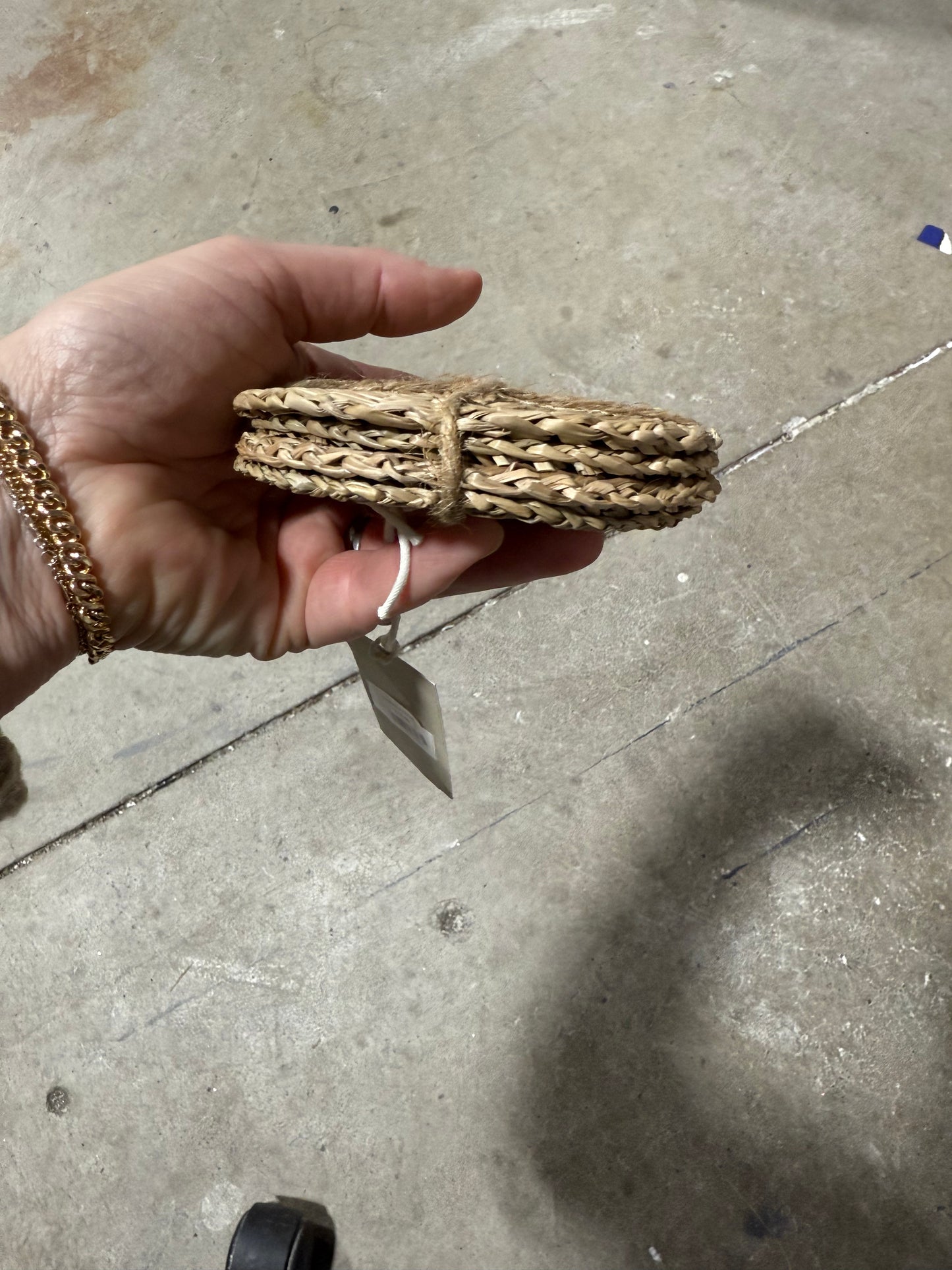 Seagrass Coasters, Set of 4