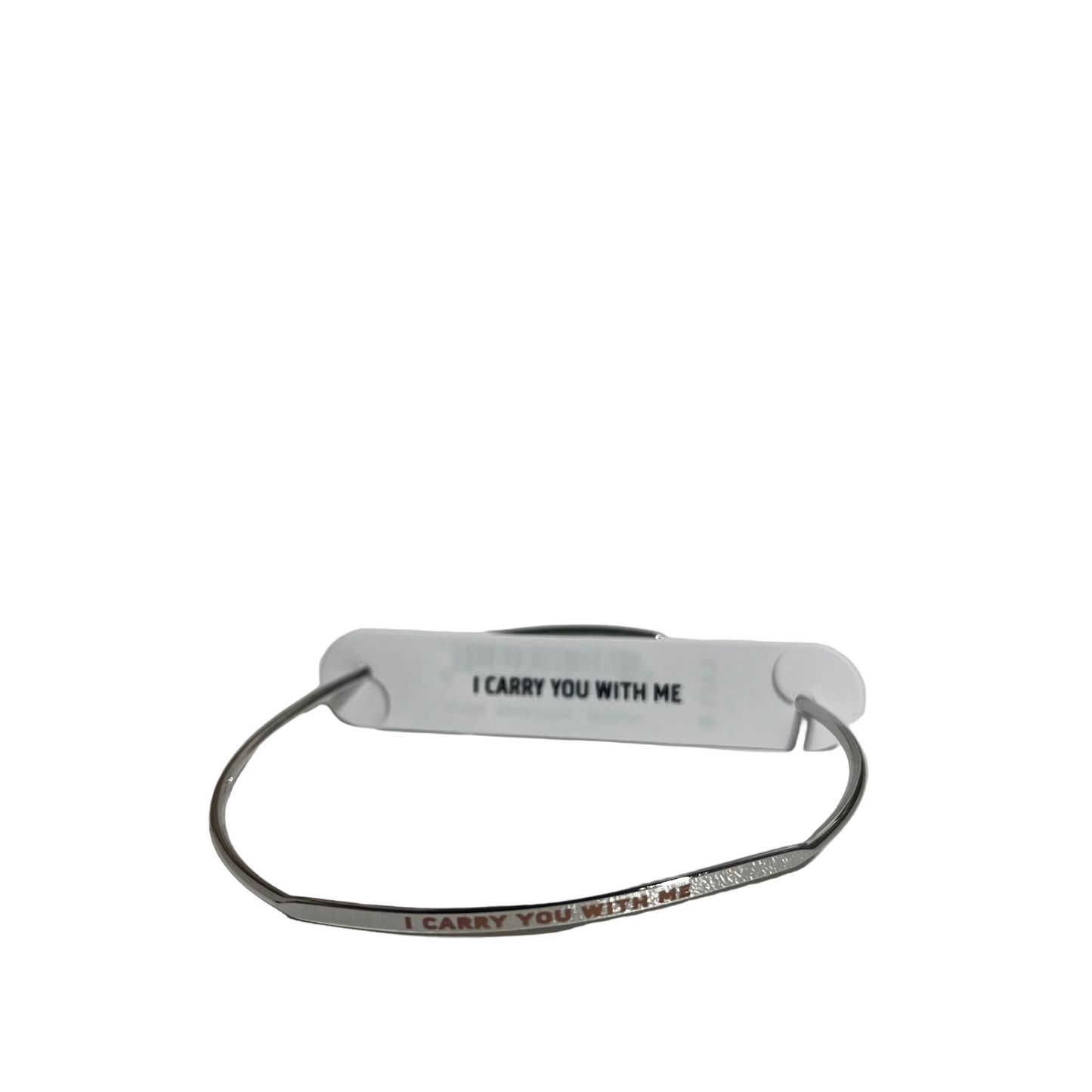 POSY - I CARRY YOU WITH ME - Finely Finish Silver