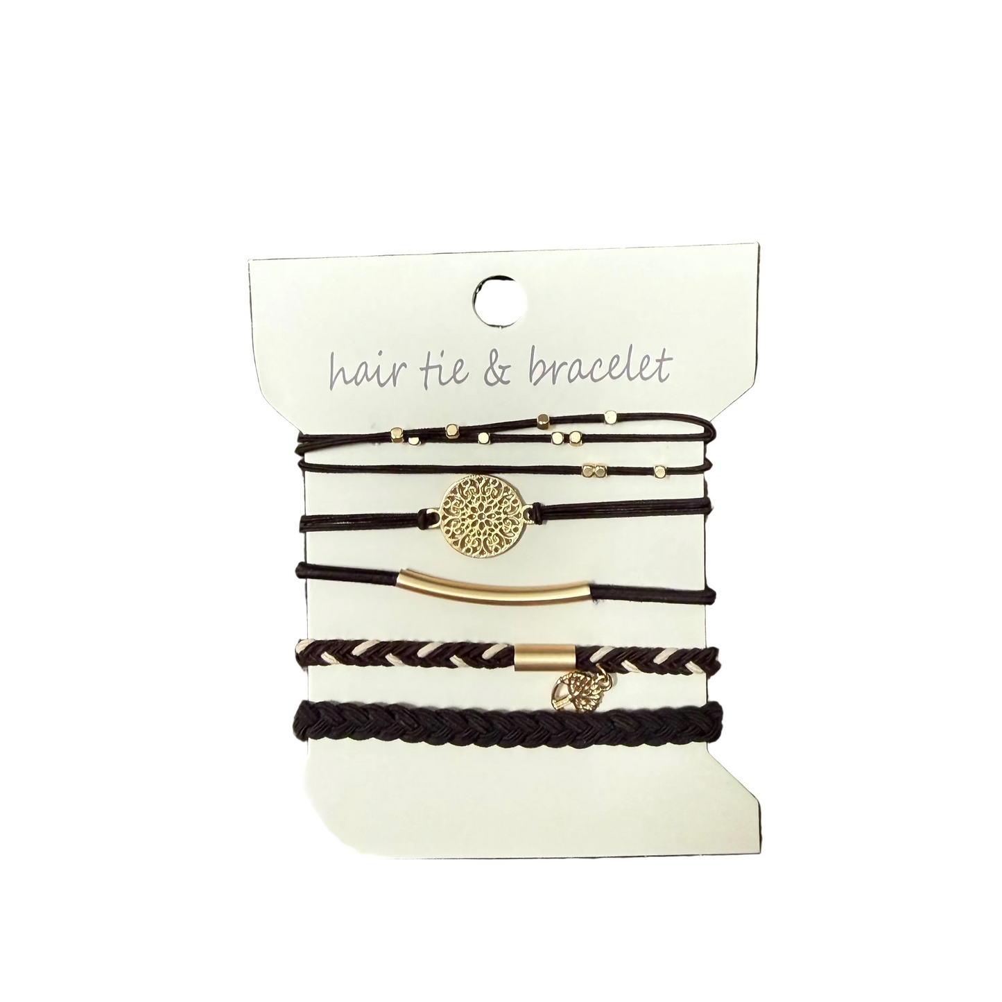 Hair Tye & Bracelet Set
