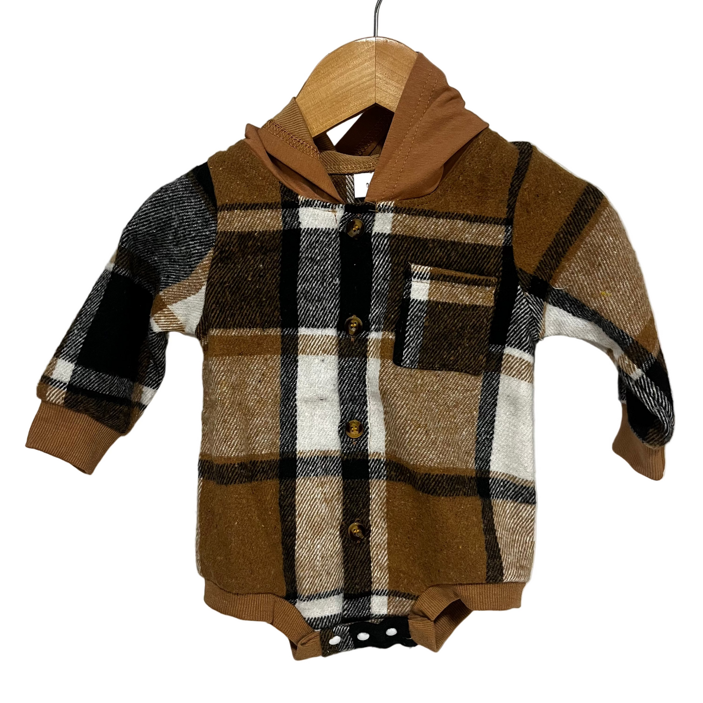 Fall Baby Boy Flannel 2 Piece Set