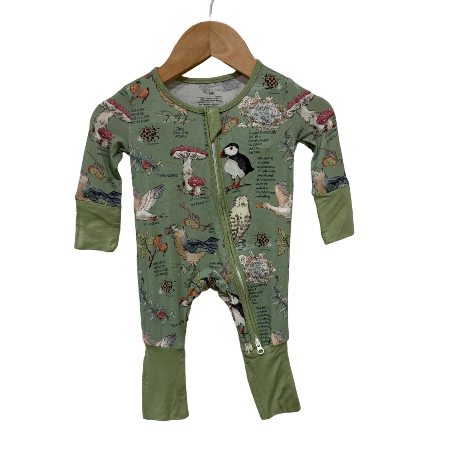 Outdoor Adventure Zipper Onesie