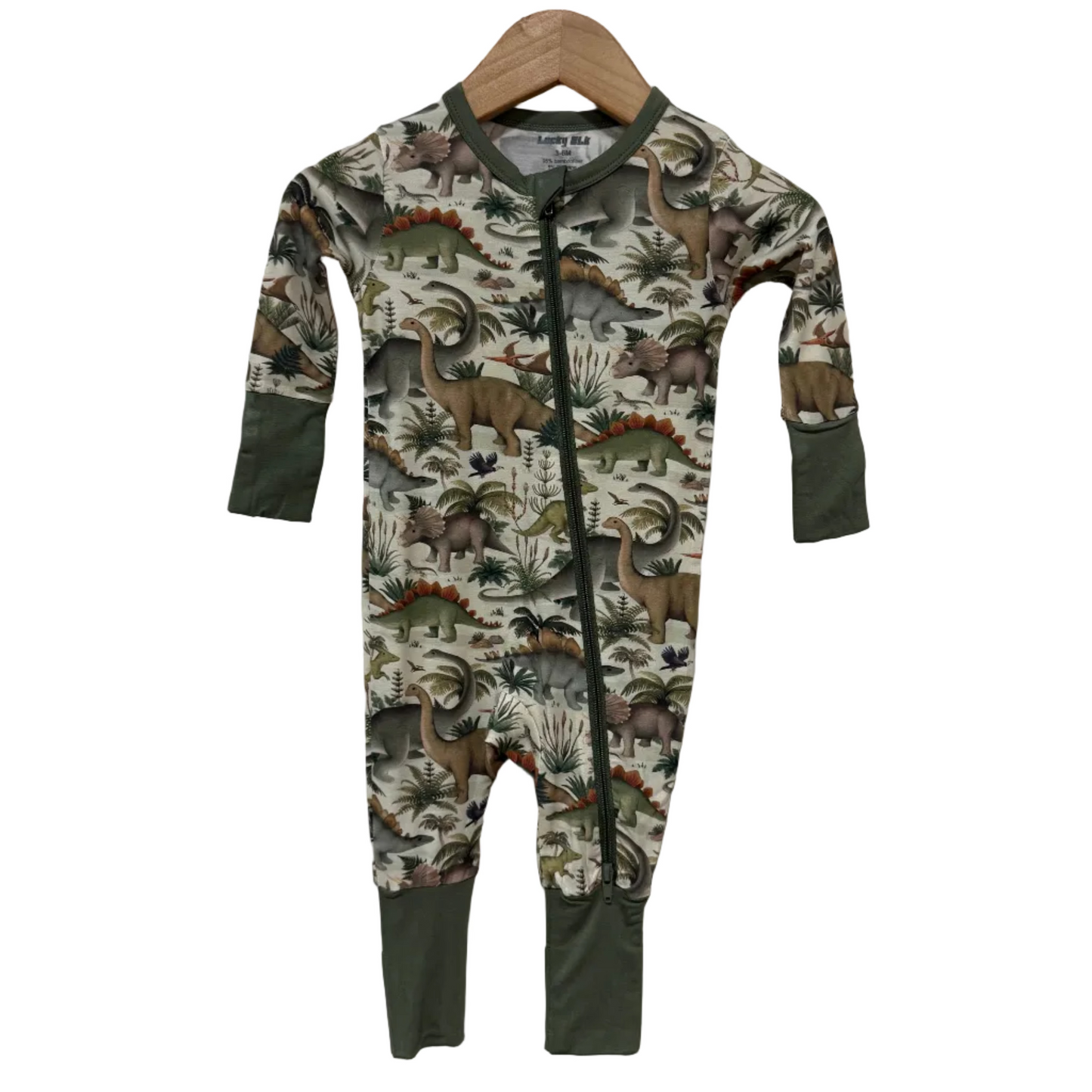 Dino Bamboo BodySuit