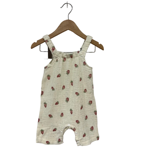 Strawberry Pants Romper