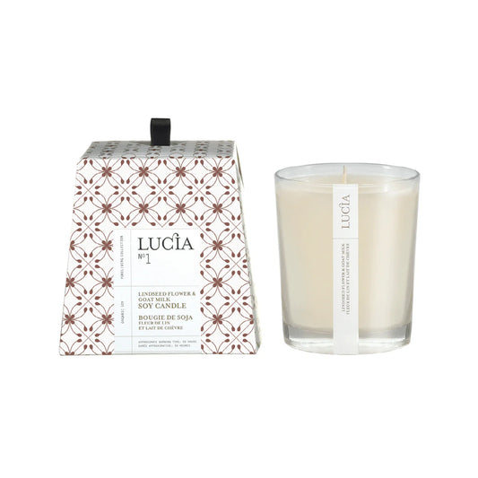 N°1 Linseed Flower & Goat Milk Soy Candle