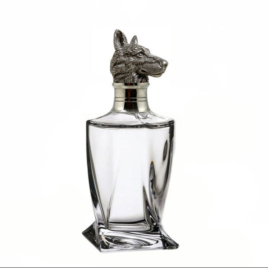 Crystal Whiskey Decanter WOLF