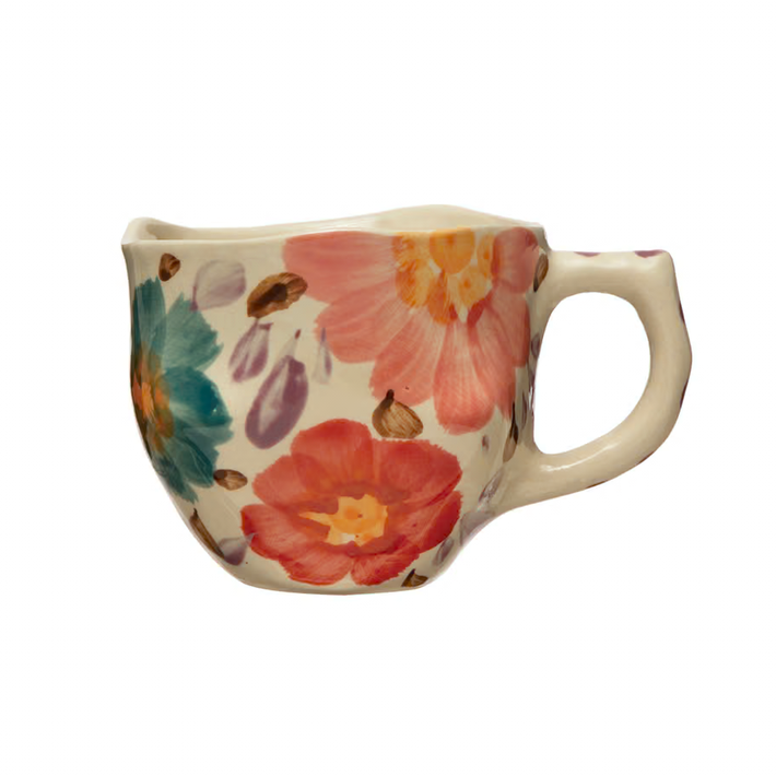Florals Stoneware Mug