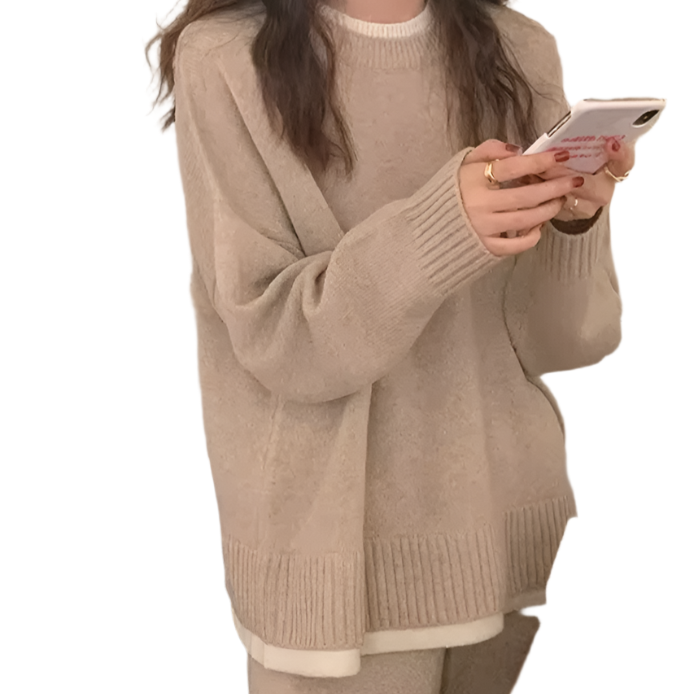 Knitted Matching Set