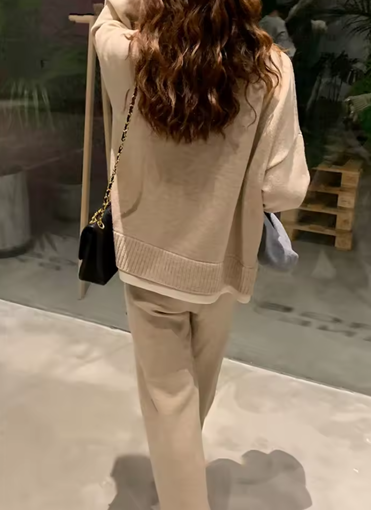 Knitted Matching Set