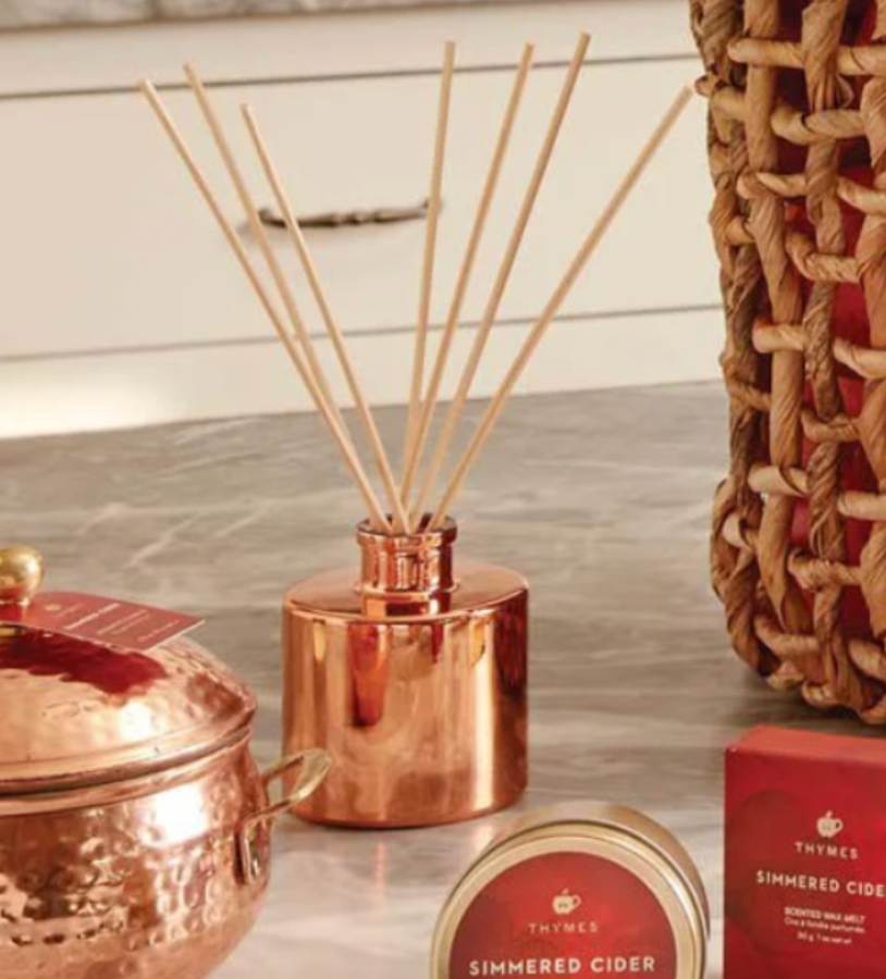 Thymes Simmered Cider Petite Reed Diffuser