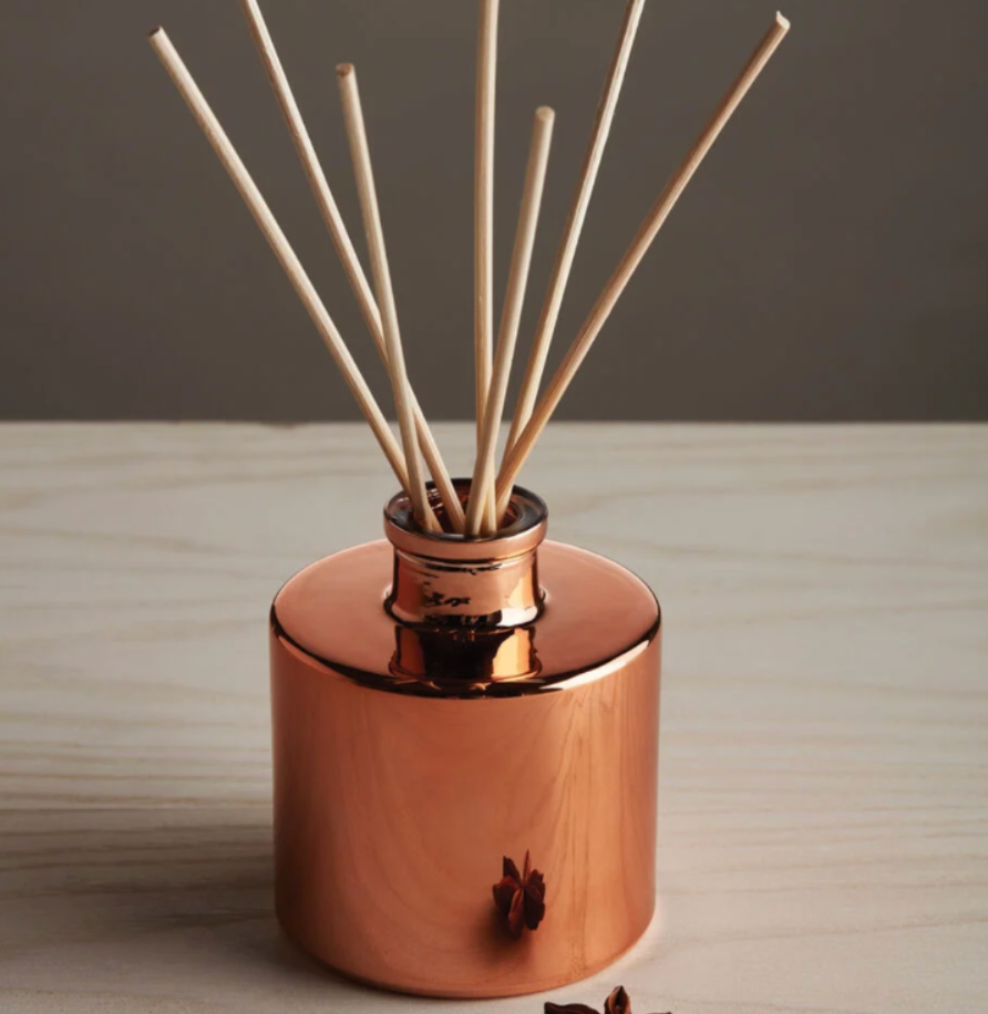Thymes Simmered Cider Petite Reed Diffuser